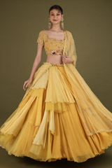 Yellow Lehenga set144 video